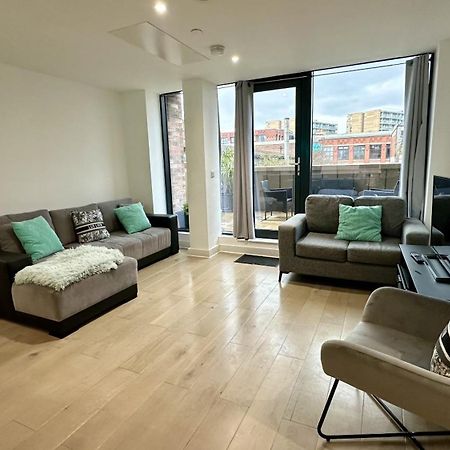 Lux Livin' Apartments - Luxury 2 Bed Apartment With Sky Garden Manchester Eksteriør billede