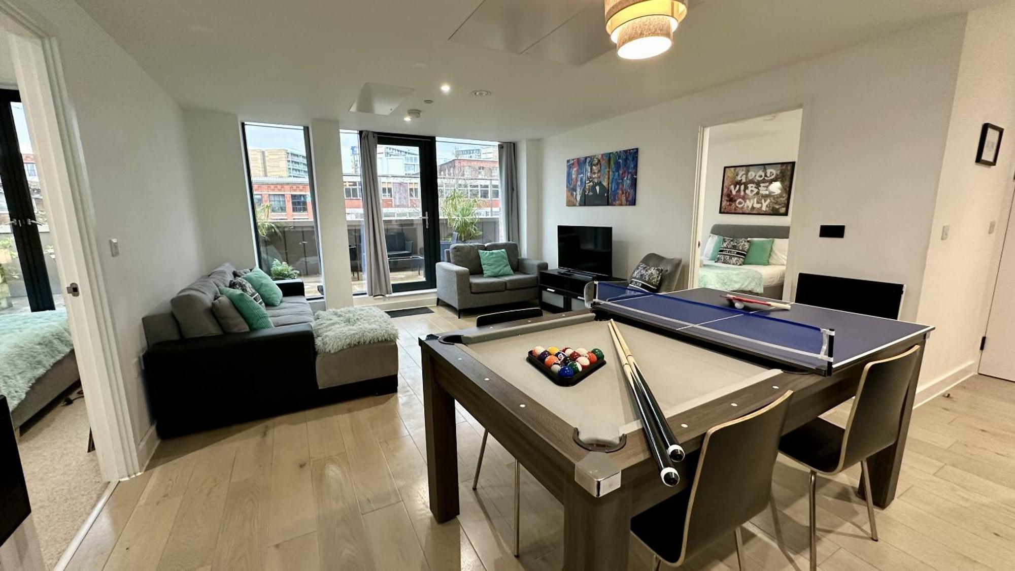 Lux Livin' Apartments - Luxury 2 Bed Apartment With Sky Garden Manchester Eksteriør billede