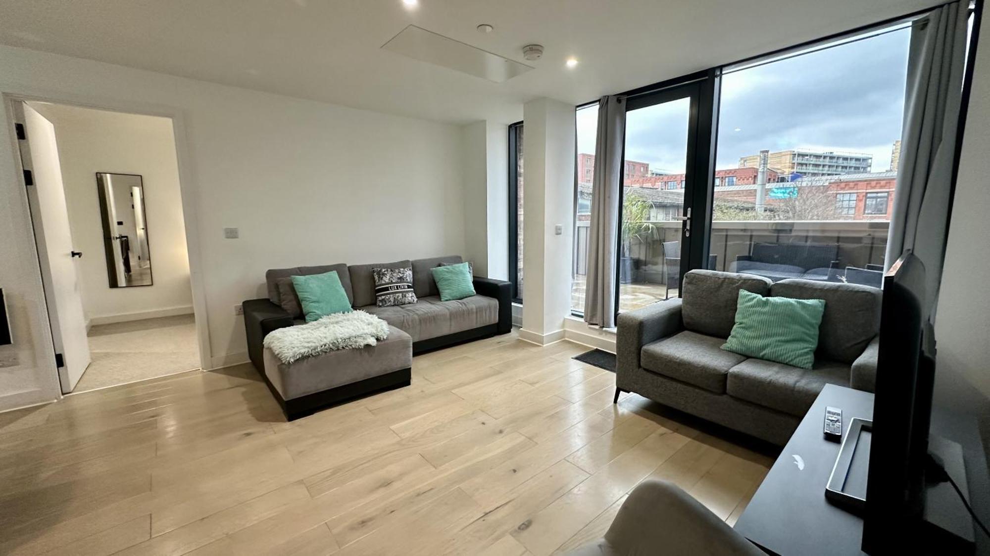 Lux Livin' Apartments - Luxury 2 Bed Apartment With Sky Garden Manchester Eksteriør billede