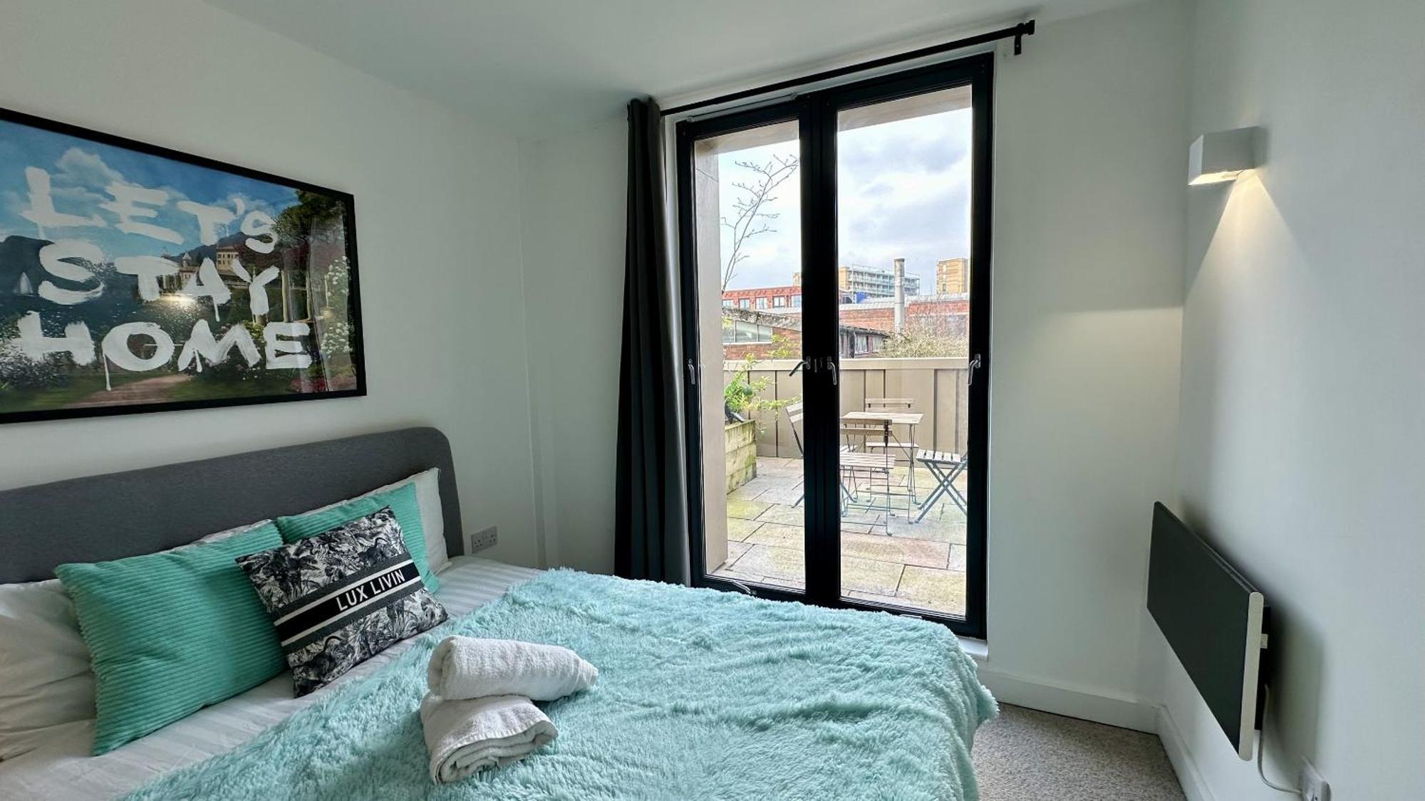 Lux Livin' Apartments - Luxury 2 Bed Apartment With Sky Garden Manchester Eksteriør billede