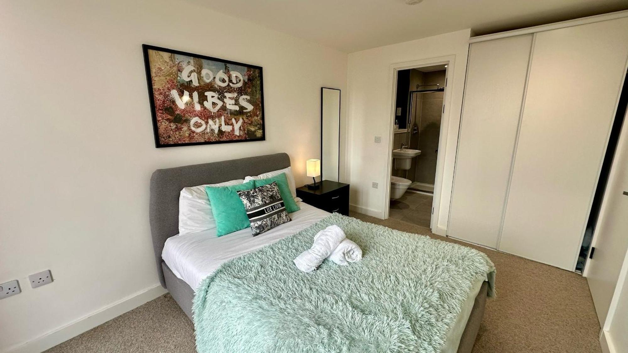 Lux Livin' Apartments - Luxury 2 Bed Apartment With Sky Garden Manchester Eksteriør billede